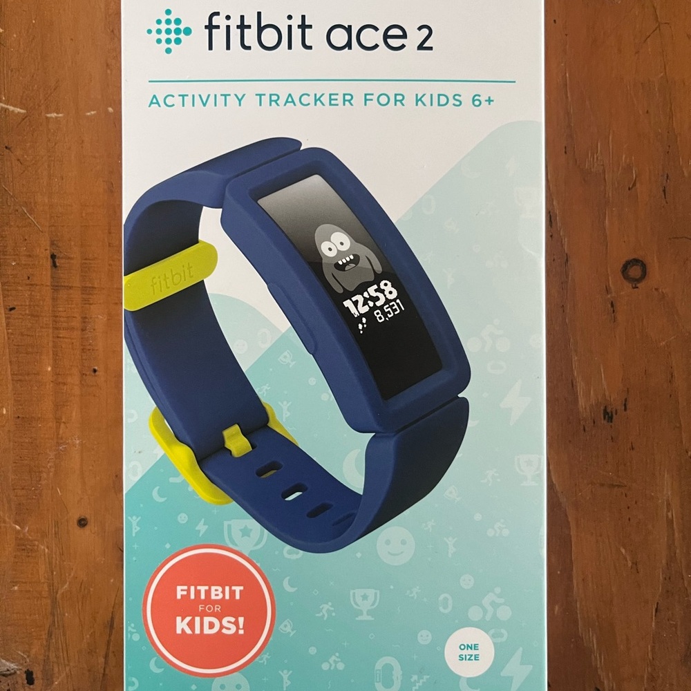 Fitbit Ace 2 Kids Tracker - Blue with Yellow Highlights